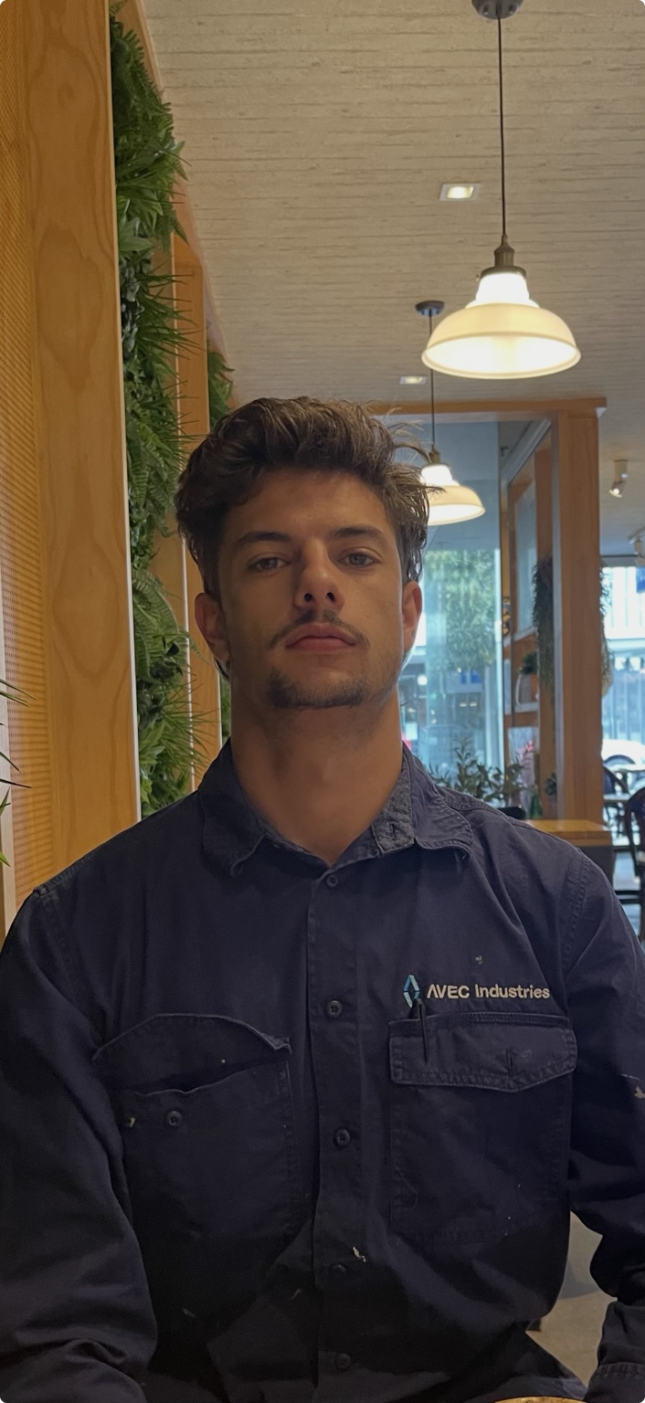 Martin Cox, Leading Hand and licensed electrician at AVEC Industries