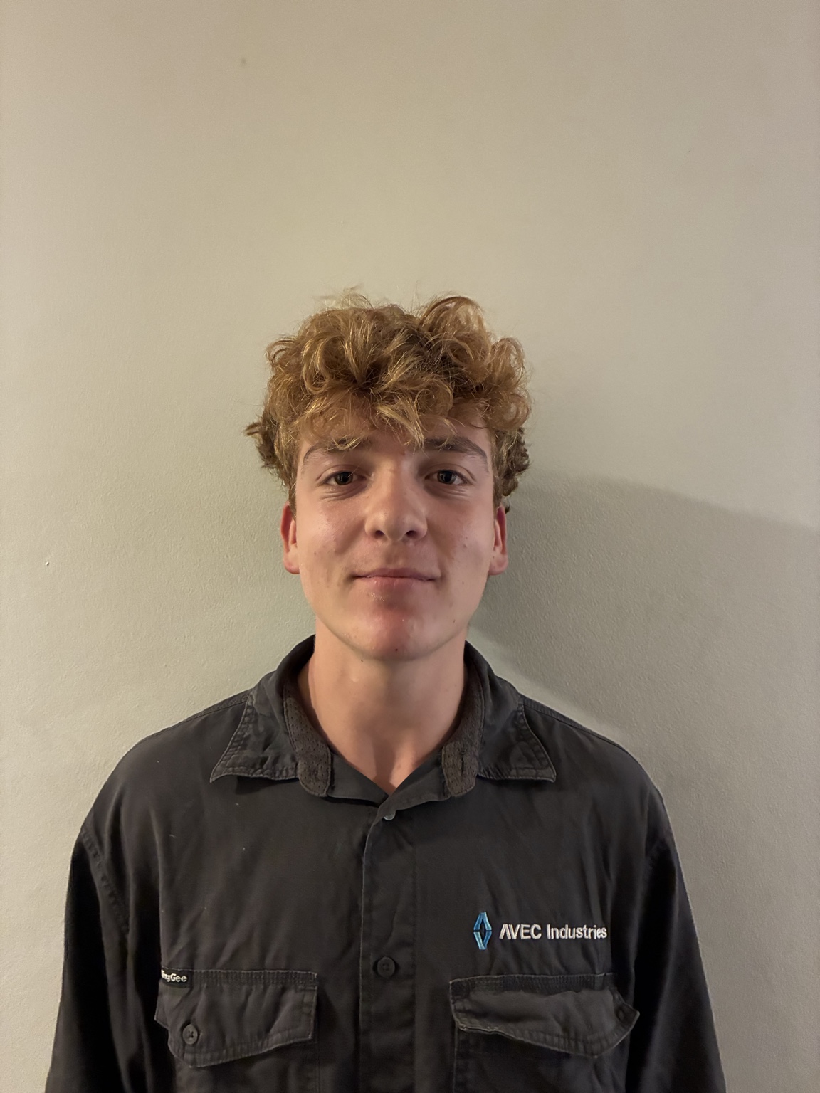 Ryder, electrical apprentice at AVEC Industries